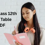 BSEB Class 12 Time Table