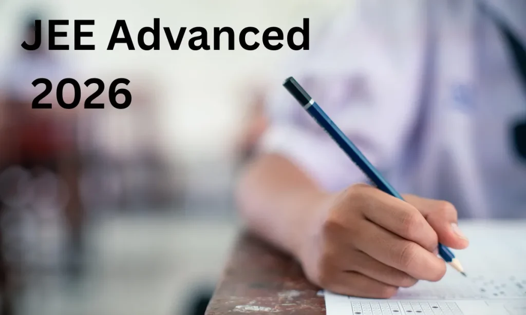 JEE advanced 2026