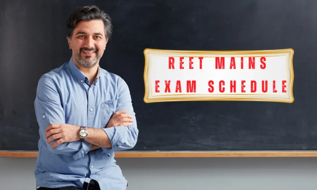 REET Mains Exam Schedule 2026
