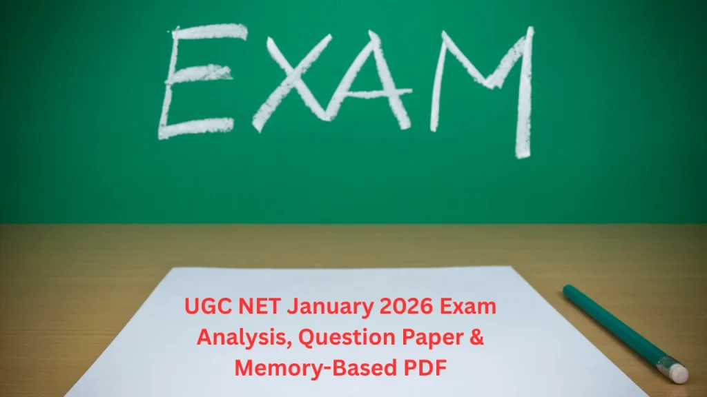 UGC NET January 2026 Exam Analysis